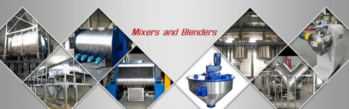 Non-Gravity Double Shaft Paddle Mixer for Plastic Resin Compounding